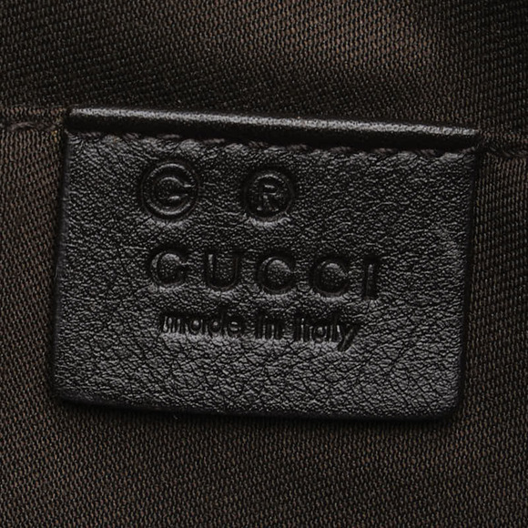 GUCCI Brown Leather Horsebit Shoulder Bag - Picture 7 of 10